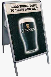 Double Sided Poster A-Board