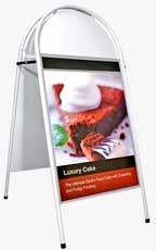Booster Weather Resistant Poster A-Board