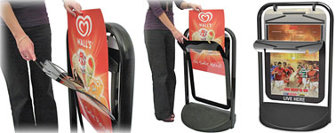 Swinger 2000 Poster Pavement Sign