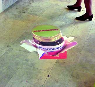 StreetRap - An outdoor floor graphic
