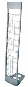 10-Up Deluxe Literature Stand
