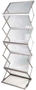 A3 Zed-Up Lite Literature Stand