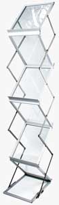A4 Zed-Up Lite Literature Stand