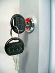 Lockable Poster Fram with set of keyse