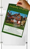 Suspended Poster Holders