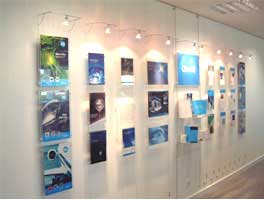 Suspended Poster Holders