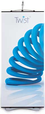 Original Twist Single Sided Banner Stand