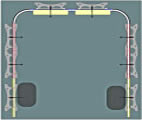 Twist banner shell scheme layout