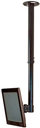 Single Ceiling Mount for 10ins to 24ins TV and LCD Screens
