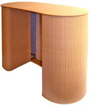 Counter Unit with Inset Front 