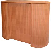 Counter Unit with Inset Front