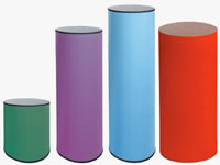 Round Display Plinths