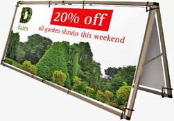 Monsoon Outdoor Banner Frame
