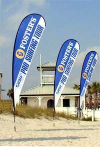 flying banner displays