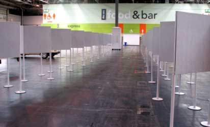 Hire Equipment - Freestanding Elevated Panel