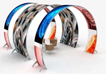 Tension Fabric Display
