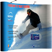 pop up stand with graphics