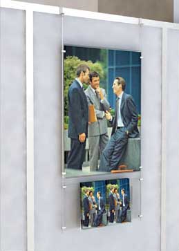 Hook on Poster and Leaflet Display
