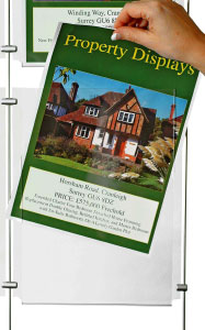 acrylic poster holders
