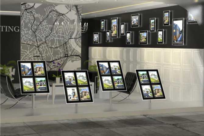 Displays for Estate Agents