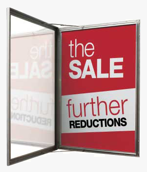 Quick Access Magnetic Window Poster Pocket