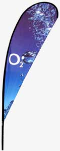medium flying banner